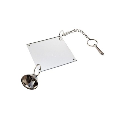 MIZOO ΠΑΙΧΝΙΔΙ ΚΑΘΡΕΦΤΗΣ ΜΕ ΚΟΥΔΟΥΝΑΚΙ ΓΙΑ ΠΑΠΑΓΑΛΑΚΙ 10X24CM